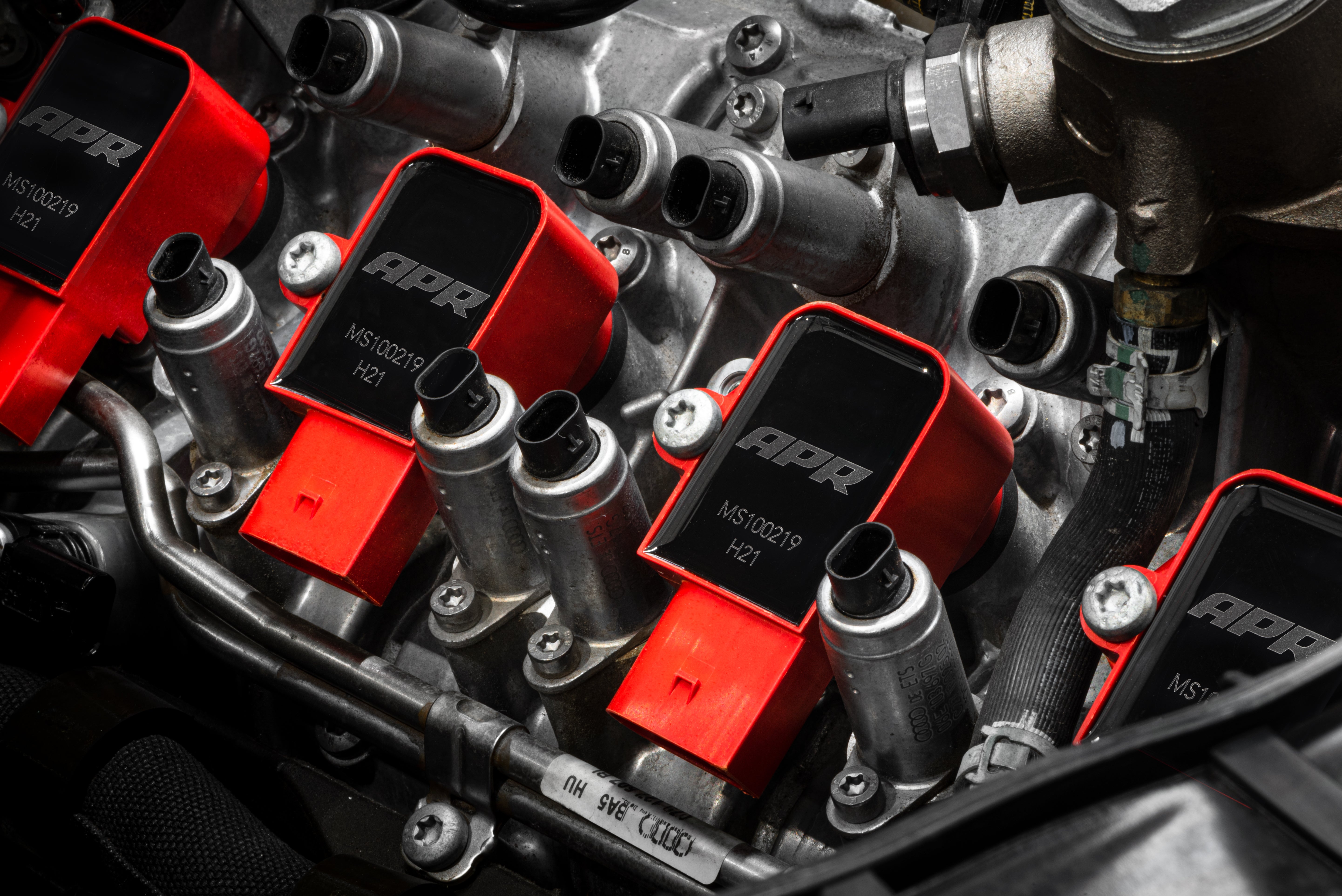 APR Ignition Coils - 4.0 TFSI (EA824) - Red - Image 3456