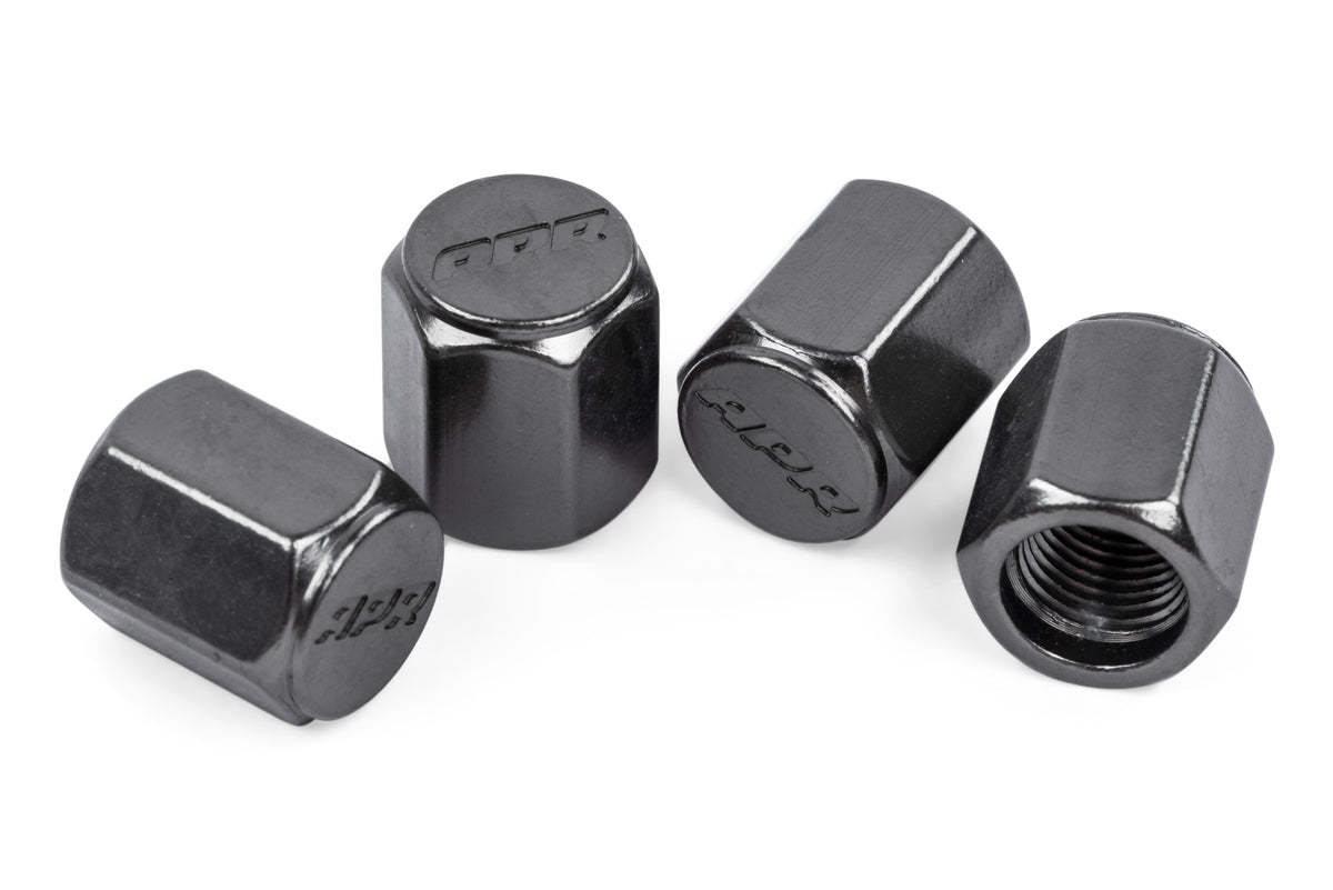 APR Valve Stem Caps - Gunmetal - APR Part MS100179