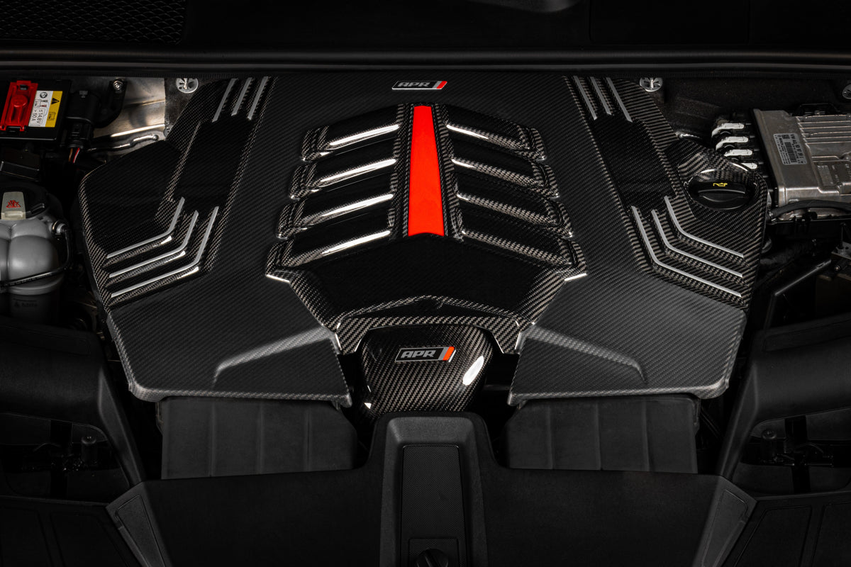 APR Engine Cover - 2.9T3.0T4.0T (4M) SUV - Carbon fibre - Image 3701