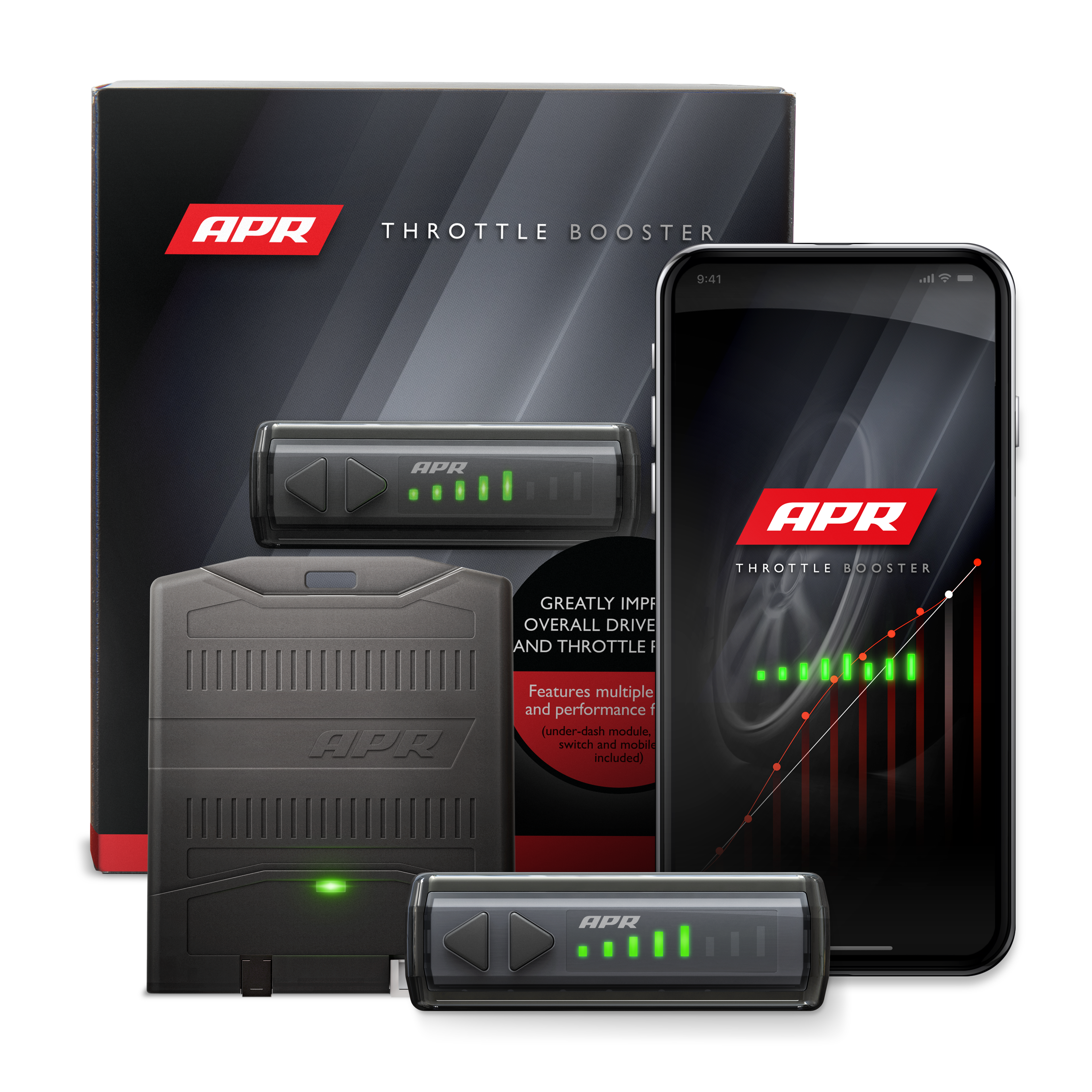 APR Throttle Booster with Wireless Controller and Bluetooth Mobile App - Image 2139