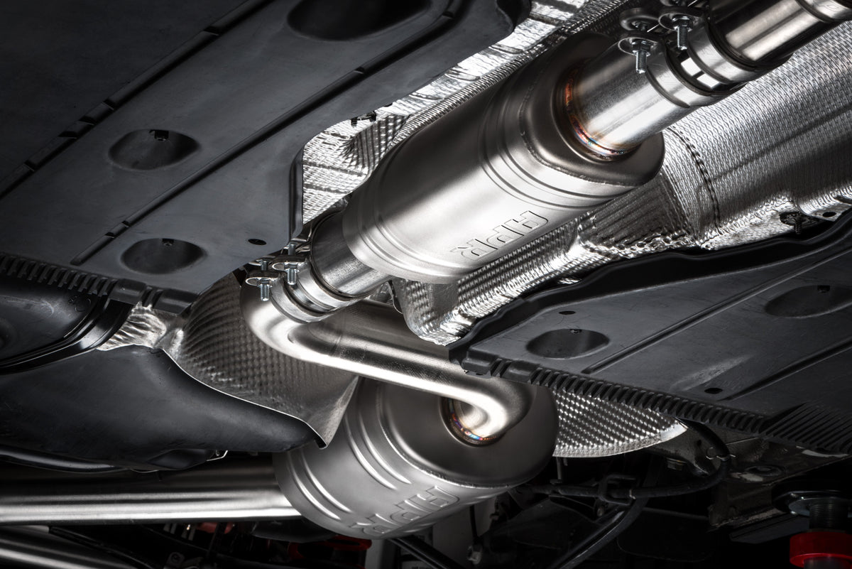 APR Catback Exhaust System (w Front Muffler) - GTI TRC (MK7.5) - Image 1031