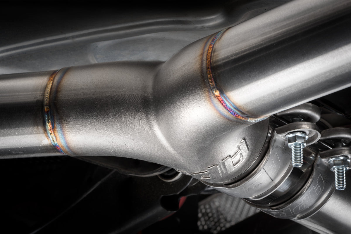 APR Catback Exhaust System (w Front Muffler) - GTI TRC (MK7.5) - Image 1028