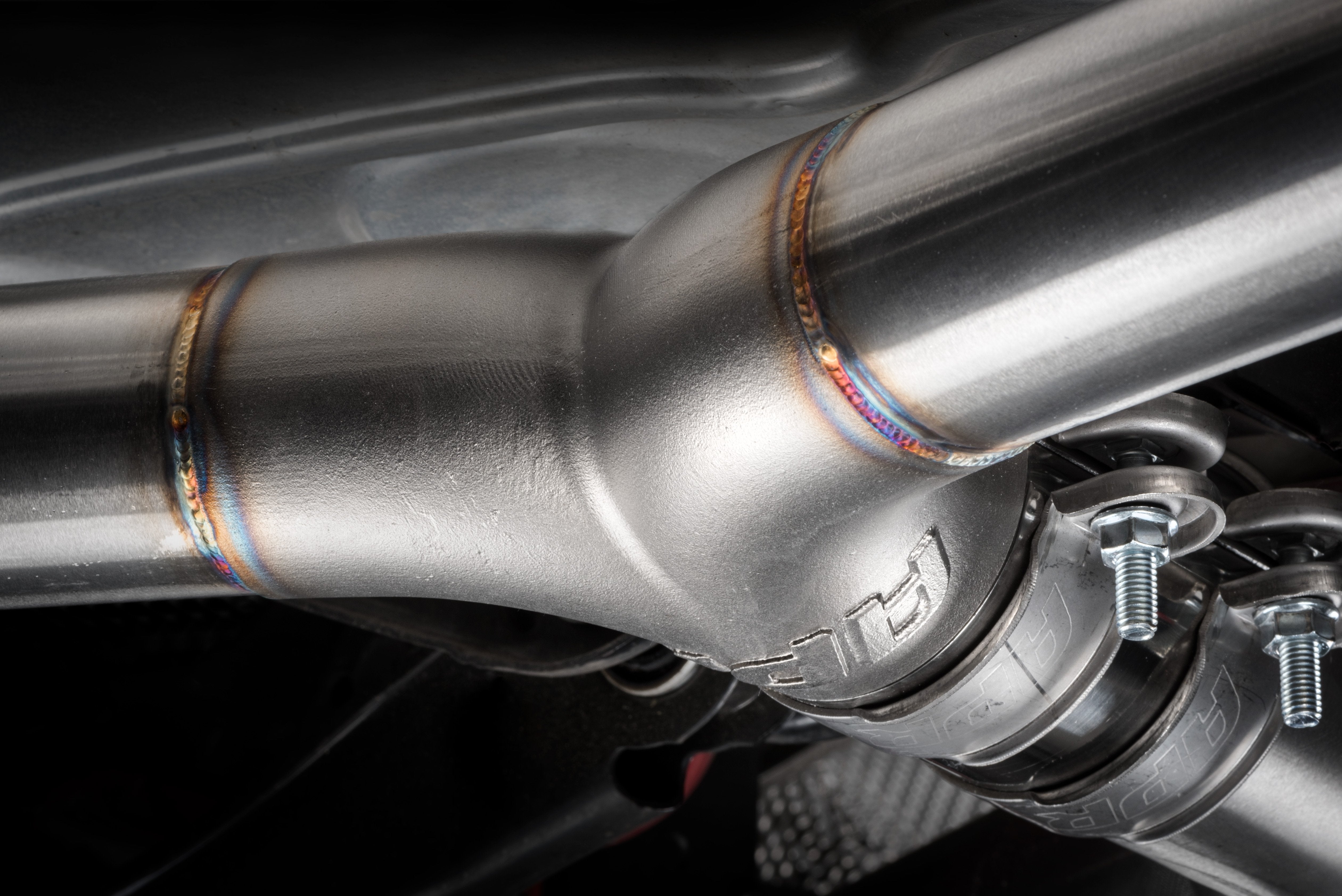 APR Catback Exhaust System (w Front Muffler) - GTI (MK7.5) - Image 5056