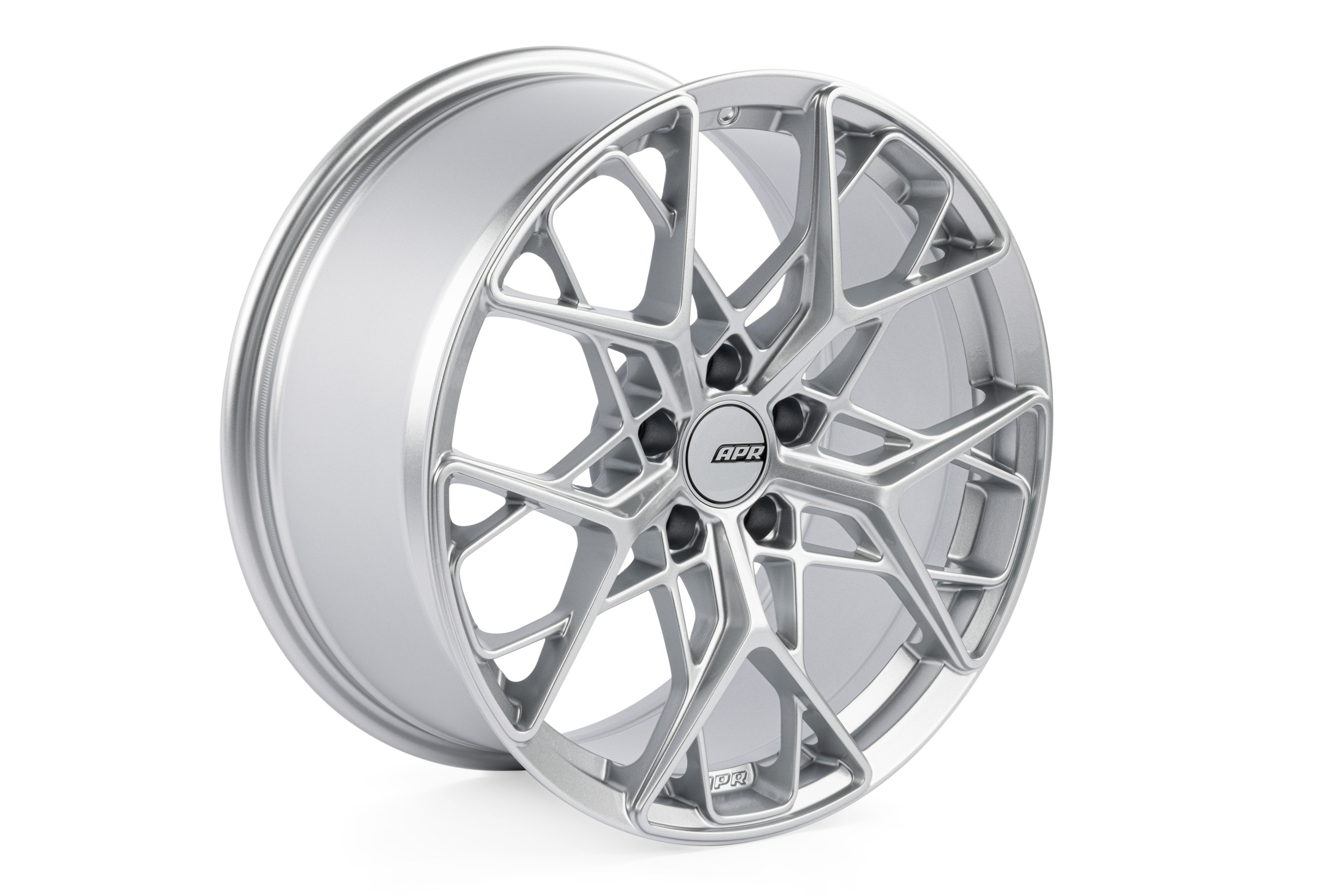 APR A02 Flow Formed Wheels (19x8.5) (Hyper Silver) (1 Wheel) - APR Part WHL00024