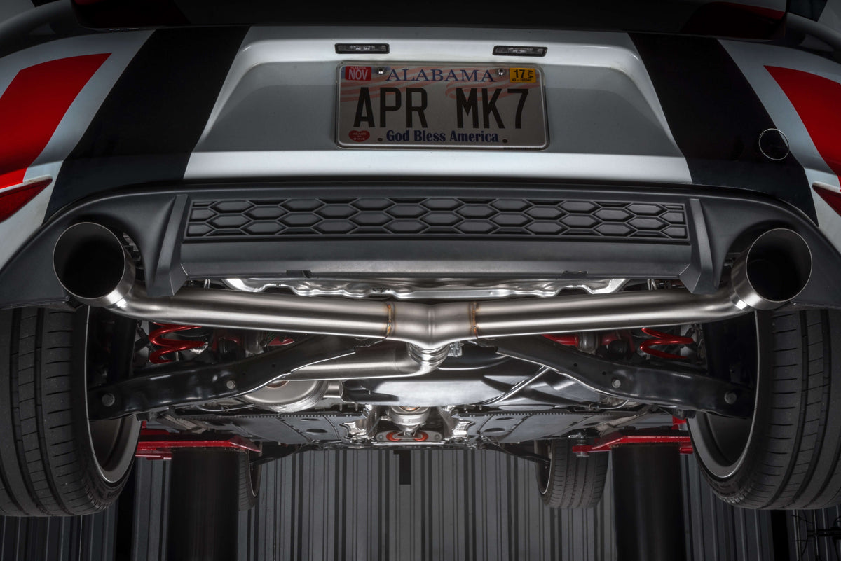 APR Catback Exhaust System (w Front Muffler) - GTI TRC (MK7.5) - Image 1025