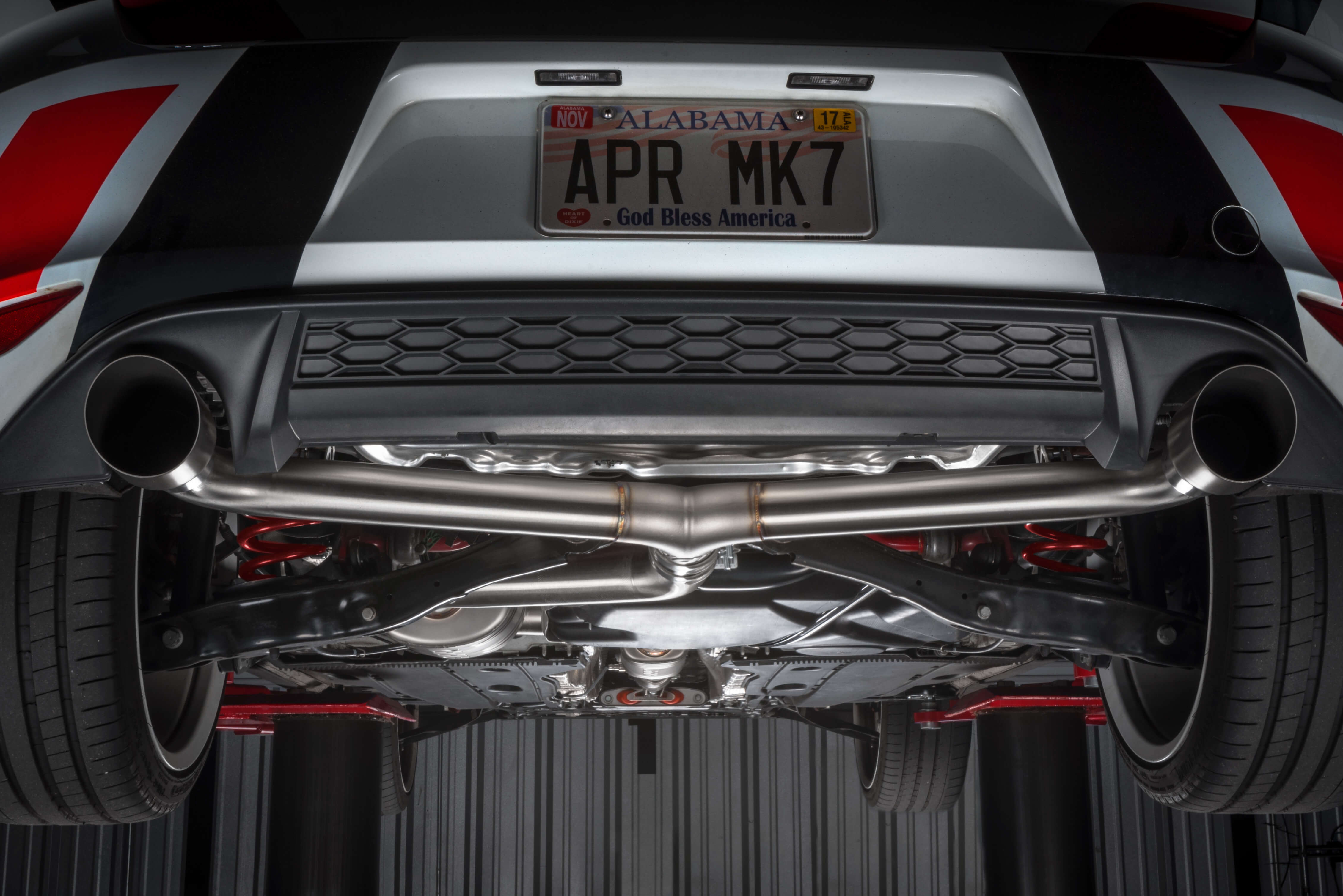 APR Catback Exhaust System (w Front Muffler) - GTI (MK7.5) - Image 5053