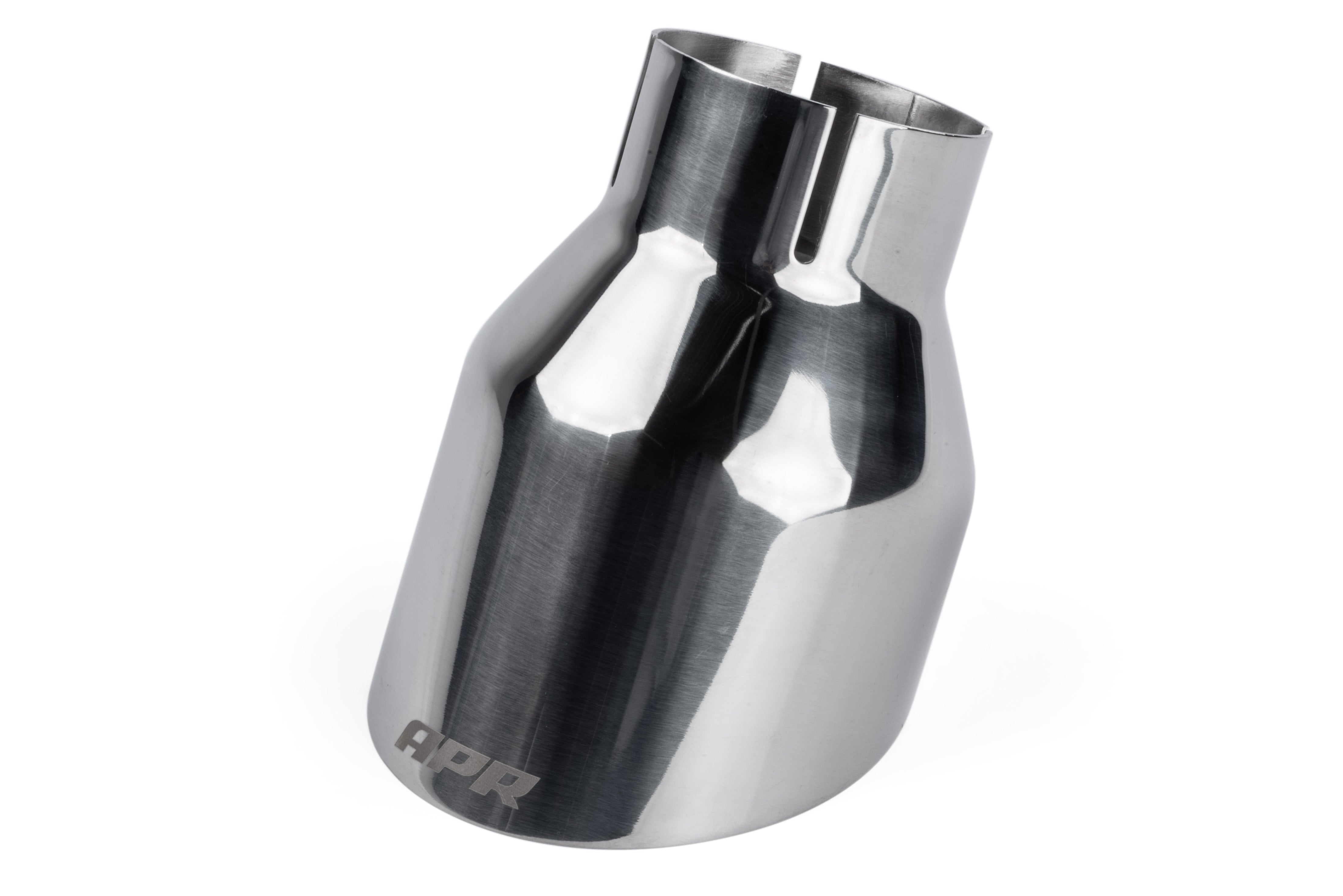 APR Single-Walled 4 Slash-Cut Tips (Polished Silver) - Set of 2 - Image 4470