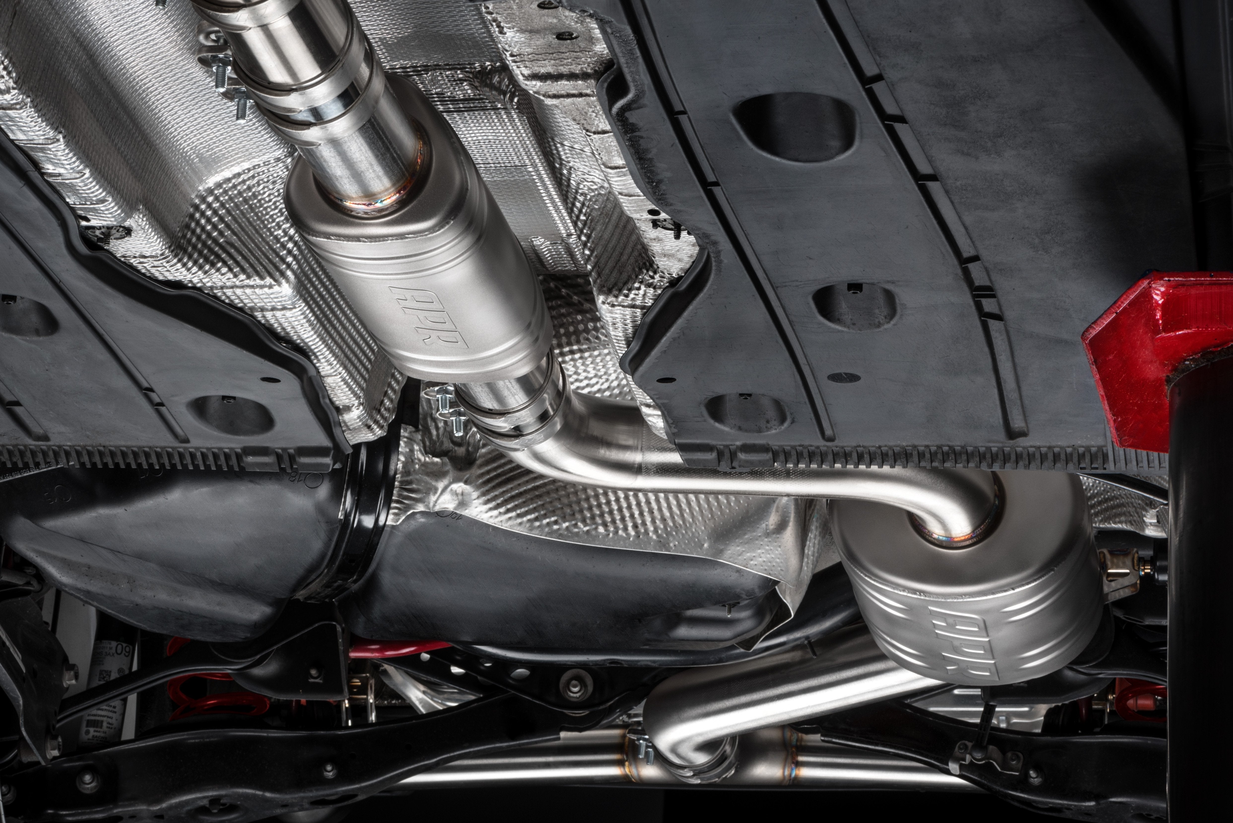 APR Catback Exhaust System (w Front Muffler) - GTI (MK7.5) - Image 5060