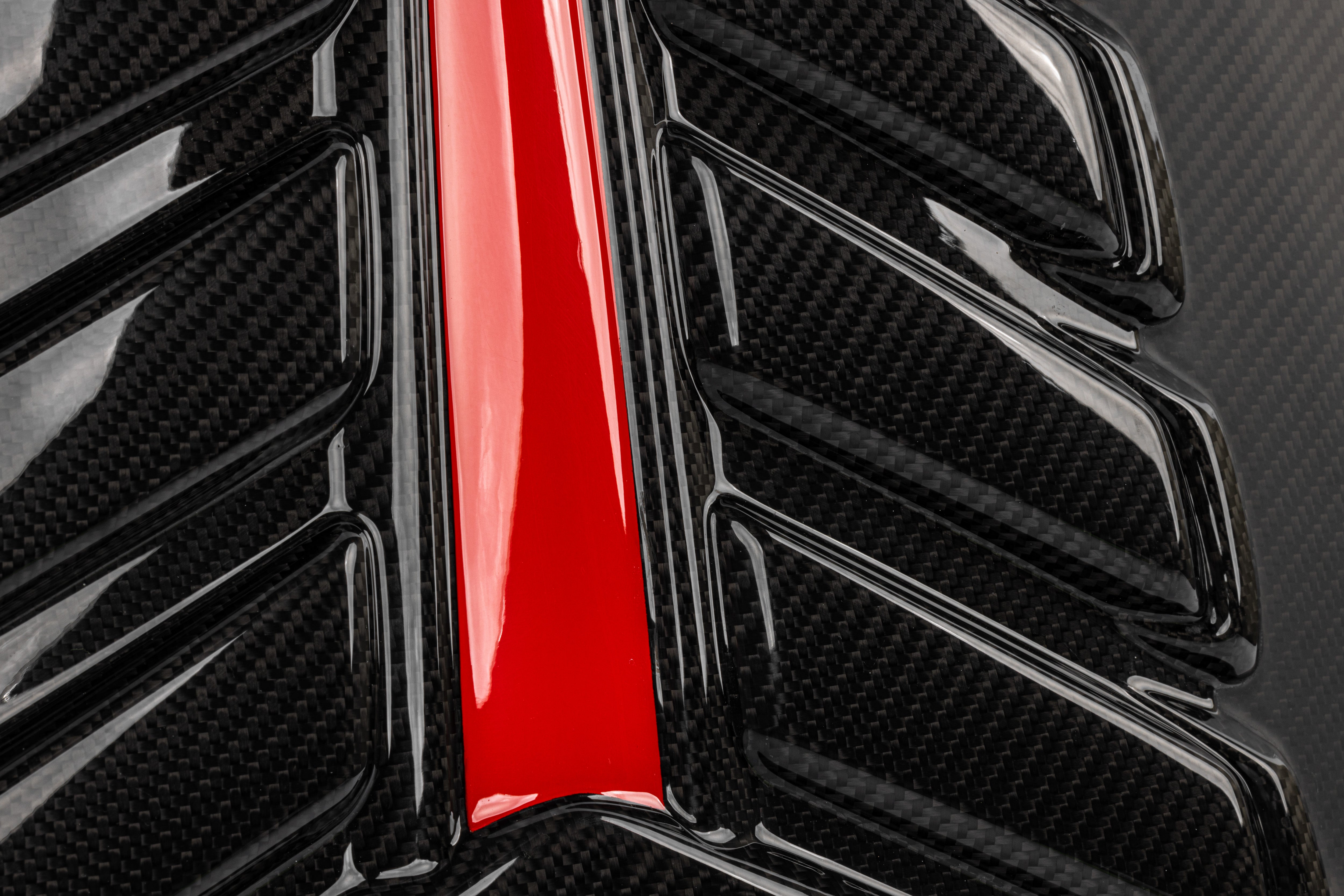 APR Engine Cover - 2.9T3.0T4.0T (4M) SUV - Carbon fibre - Image 3697