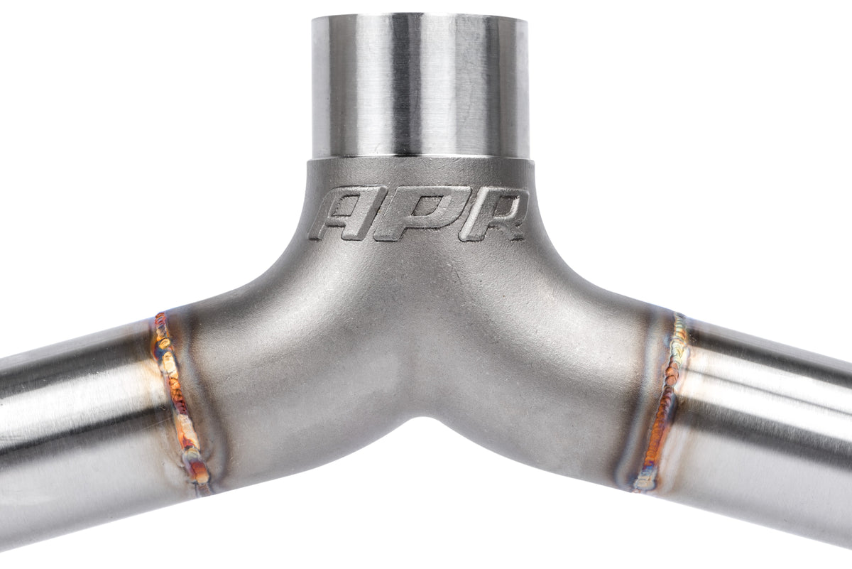 APR Catback Exhaust System (w Front Muffler) - GTI TRC (MK7.5) - Image 1004