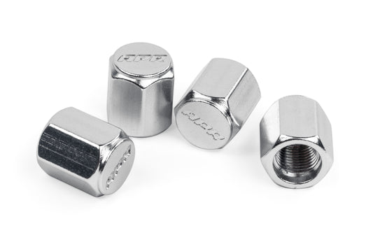 APR Valve Stem Caps - Silver - APR Part MS100178