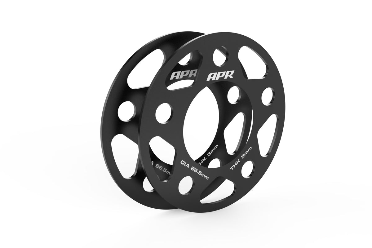 APR Spacers (Set of 2) - 66.5mm CB - 3mm Thick - APR Part MS100160