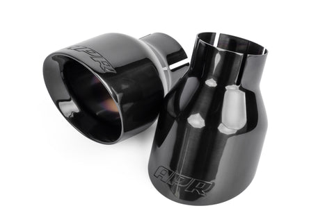 APR Double-Walled 4 Slash-Cut Tips (Polished Diamond Black) - Set of 2 - APR Part TPK0003