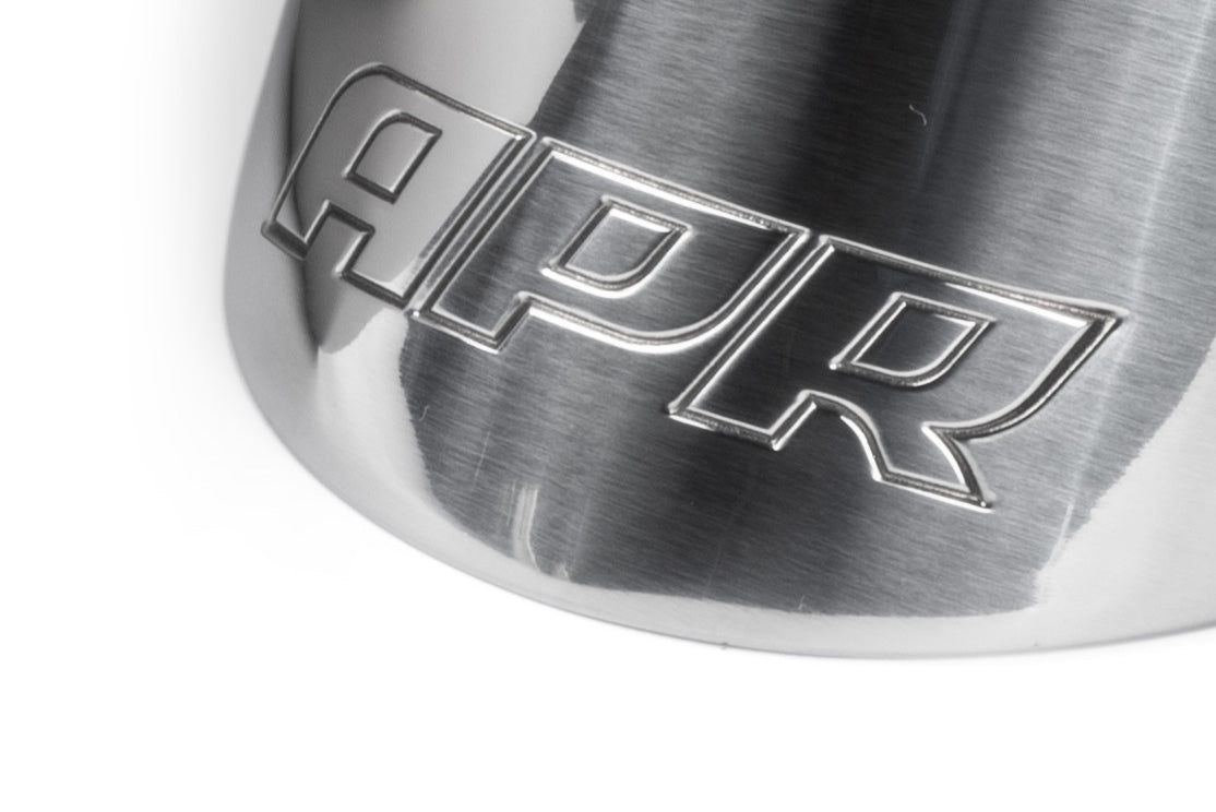 APR Double-Walled 3.5 Slash-Cut Tips (Polished Silver) - Set of 2 - Image 4483