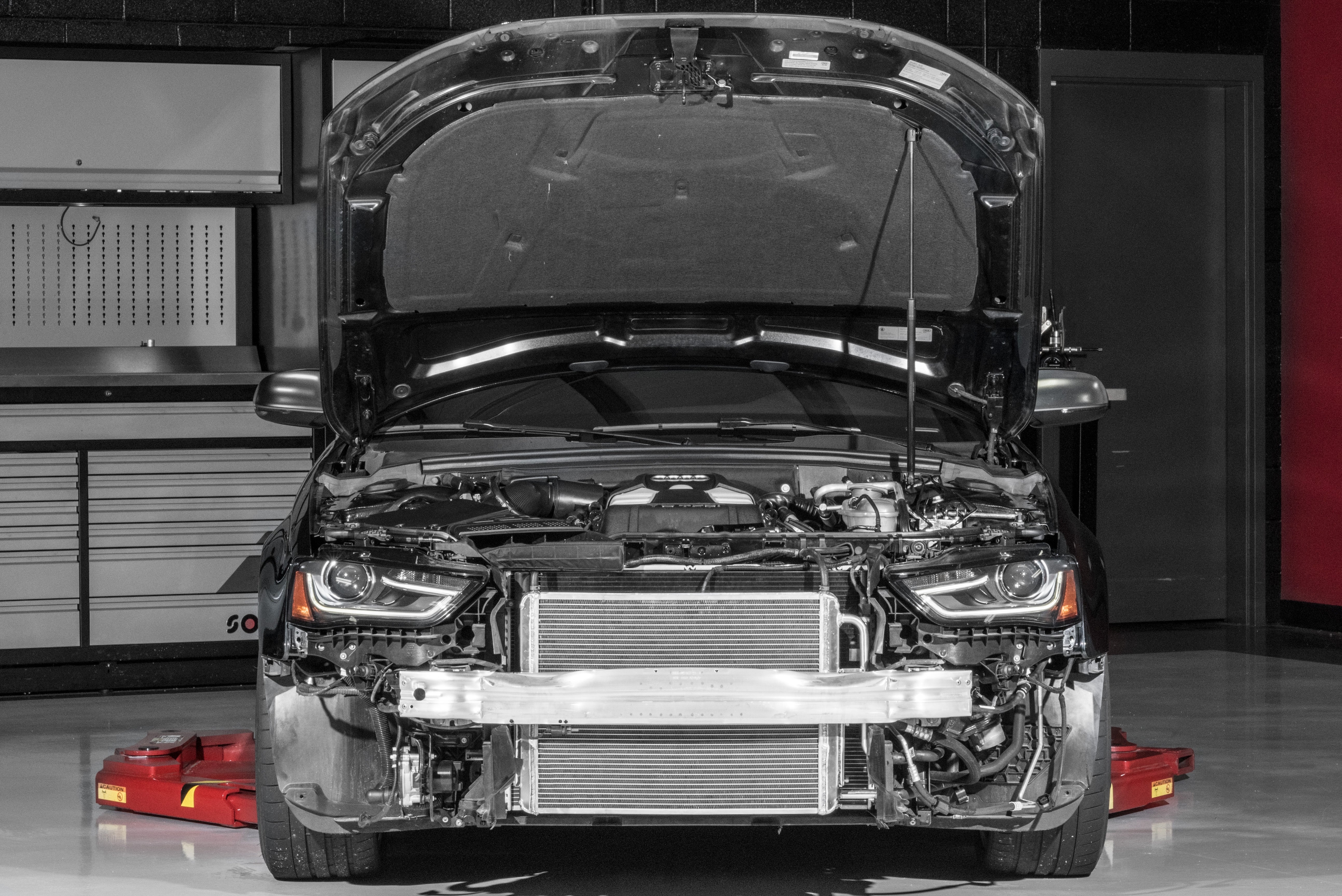 Apr Radiator Cover APR CPS Radiator - 3.0 4.0T TFSI - B8 B8.5 A4 A5 S4 S5, Q5 SQ5, C7 A6 ...