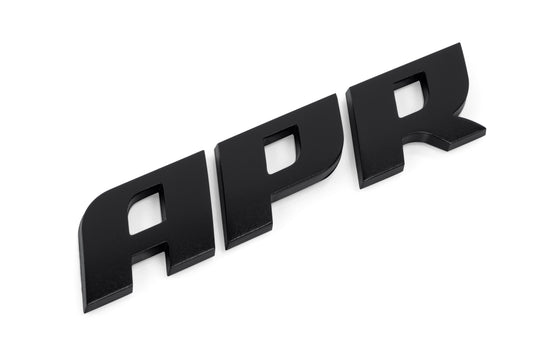 APR Badge - Satin Black - APR Part A1000008