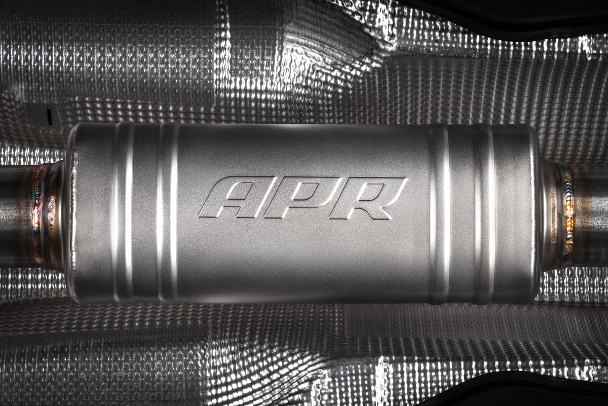 APR Catback Exhaust System Front Muffler - GTITRC (MK7MK7.5) - Image 364